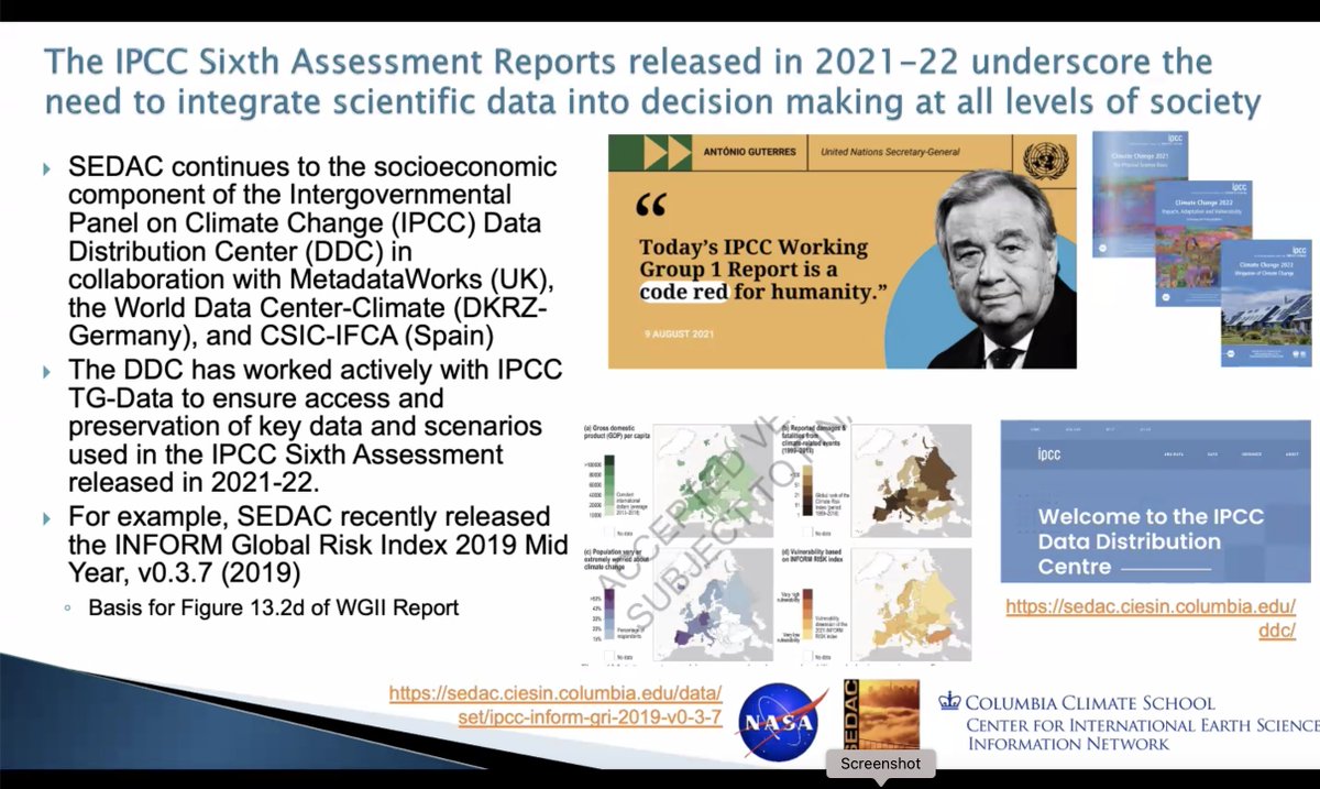 Simon Hodson 🇪🇺🏳️🌈 (@simonhodson99) on Twitter photo #IDW2022 Bob Chen on some important features, characteristics and uses of sustainability science data, including SEDAC’s work on gridded population data, contribution to IPCC and more #SciDataCon #codata <a href="/CODATANews/">CODATA</a> <a href="/ISC_WDS/">World Data System</a> <a href="/ISC/">International Science Council</a> #IDW2022 Bob Chen on some important features, characteristics and uses of sustainability science data, including SEDAC’s work on gridded population data, contribution to IPCC and more #SciDataCon #codata <a href="/CODATANews/">CODATA</a> <a href="/ISC_WDS/">World Data System</a> <a href="/ISC/">International Science Council</a>