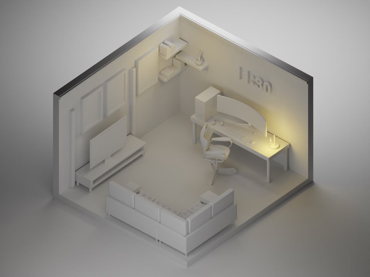 Today I have created this 3d gaming 🎮 room for the gamers, your feedback will be appreciated.  <a href="/amritpaldesign/">Amrit Pal Singh</a> <a href="/saptarshipr/">Saptarshi Prakash</a> <a href="/harish_io/">Harish</a> <a href="/Adsk3dsMax/">Autodesk 3ds Max</a> <a href="/Substance3D/">Adobe Substance 3D</a> <a href="/Cool3DWorld/">Cool 3D World</a>