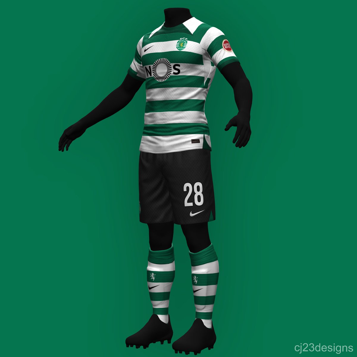 Sporting CP concept inspired by the 02/03 kit as an homage to Cristiano Ronaldo
<a href="/fifakitcreator/">EAFC Kit Creator</a>
#sporting #sportingcp #sportinglisbon #verdeebranco #leões #estadiojosealvalade #primeiraliga #nike #fifa22 #fifa23 #efootball2022