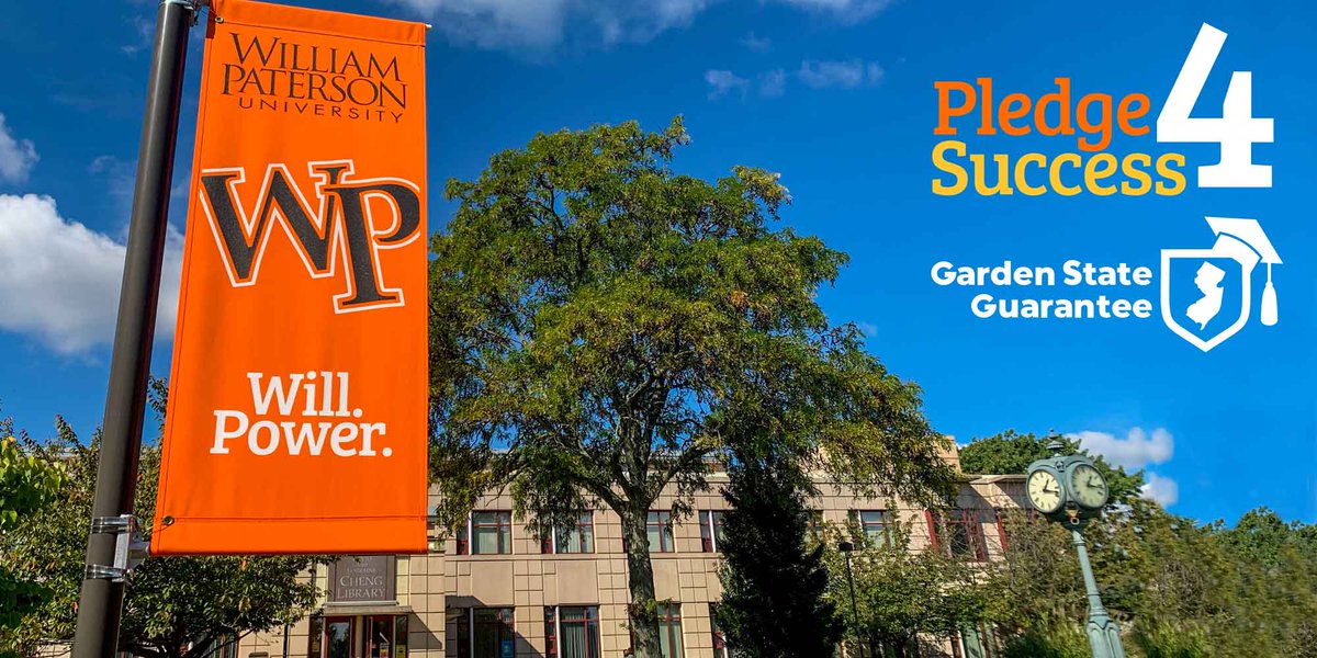 WPUNJ_Admission's tweet photo. William Paterson University has created a four-year funding path that enables qualifying New Jersey students with significant financial need to attend the institution tuition-free or at a greatly reduced cost. #WPUNJ #WPAccepted #Pioneers 🐻🧡🖤 https://t.co/g44k0X28Uk