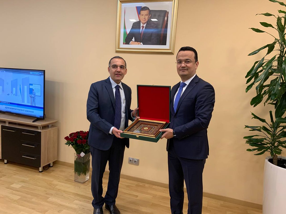 amb_tashkent's tweet photo. 2nd Joint Working Group Meeting on Trade &amp; Economic Cooperation met at Uzbek @MIFT_Uz.  Indian delegation from Ministry of Commerce &amp; Industry also called on Dy Minister Laziz Kudratov. https://t.co/Se533nKz5e