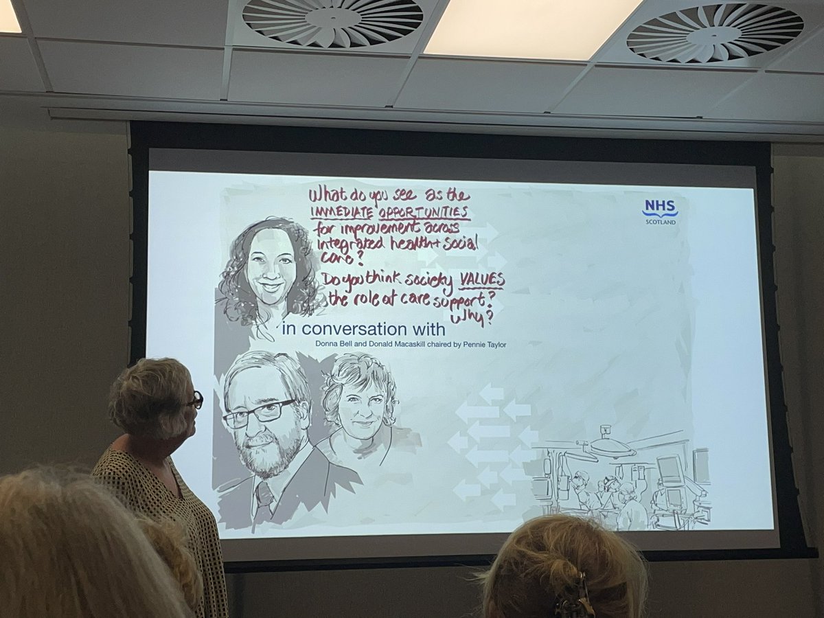 #NHSScot22 interesting discussions around immediate opportunities for improvement