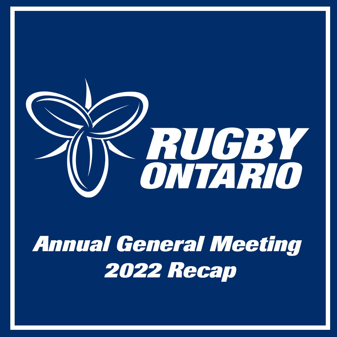 RugbyOntario's tweet photo. The 2022 Rugby Ontario Annual General Meeting took place on Sunday, June 19th, 2022. Representatives from Rugby Ontario Clubs and Branches were in attendance virtually to review and approve annual reports and to elect members of the community to serve on the Board of Directors. https://t.co/TfjcAu90NE