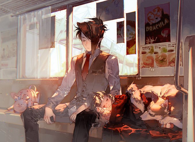 「train interior」 illustration images(Latest)｜12pages