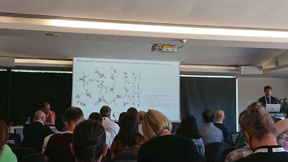 vdHooft_CompMet's tweet photo. Creative use of @GNPS_UCSD #mass #spectral #molecular #networking and @ms2lda #substructure #discovery to track potential degradation products in #biobank #samples due to #storage! @ernst_Madeleine @bioinfrusso #computational #metabolomics #MetSoc2022 @MetabolomicsSoc https://t.co/Kd6qI74LCq