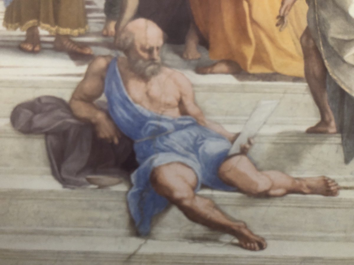 Benito_Navarret's tweet photo. #Raphaello #Diogenes #EscueladeAtenas https://t.co/zPhYaVGR53