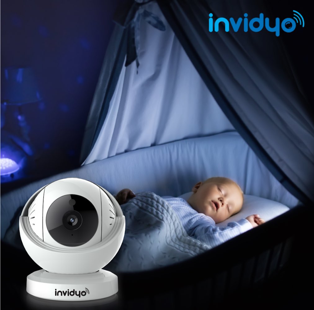 İnvidyo Akıllı Bebek Kamerası yüksek kalitede gece görüşü (Night Vision) özelliği sayesinde gece karanlığında bile hiç bir anı kaçırmadan görüntüleme ve kayıt sağlar.
.
.
.
.
.
.
#HerAnYanında #İnvidyo