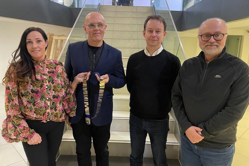 thisistheBPA's tweet photo. New interim chairs for the BPA. Thanks to Selena and Steve for taking up the mantle once again. https://t.co/2mlPtFfYWJ #networking #charity #fundraising #donate #nonprofit #community #giveback #help #givingback #birmingham #midlands https://t.co/IwVKJ4HbLx