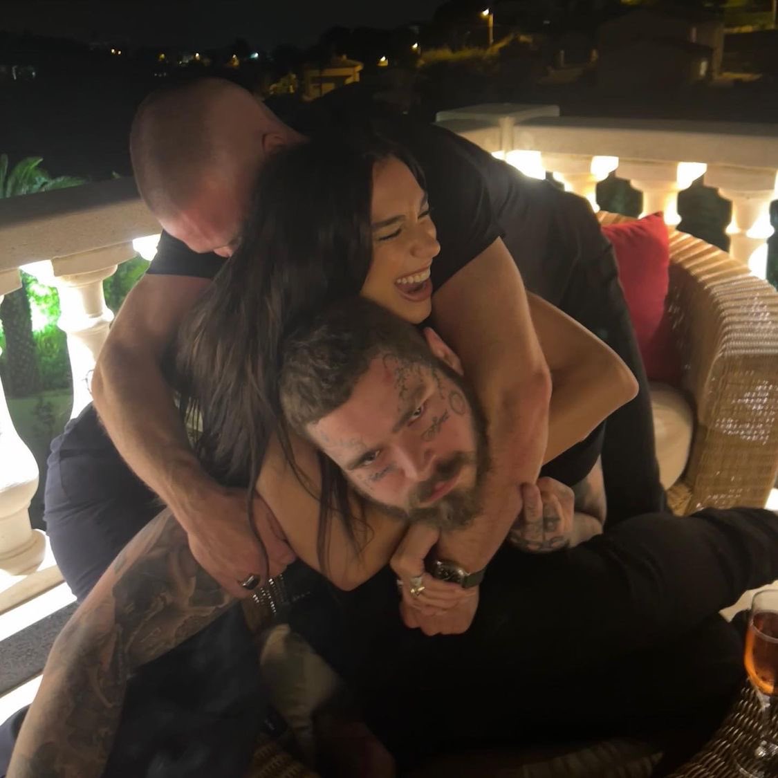 dlipahungary's tweet photo. 📸 | @DUALIPA, @PostMalone and Billy Walsh via Instagram! (22/06) #1 https://t.co/9yjJpH5S1Z