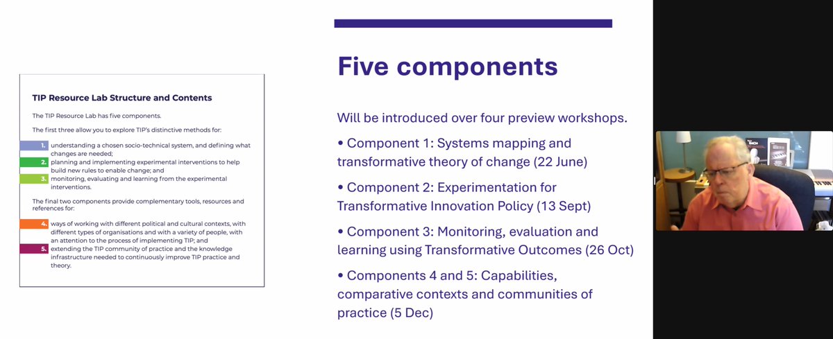 TIPConsortium's tweet image. The Launch of the test site for the #TIPResourceLab kicks off! @EdStein51 @Victoria_Shaw_ @bipashyee introduce the structure and rationale to the #TIPC Lab for experimentation and scaling-up of TIP across the globe for #Sustainability , a #JustTransition &amp;amp; to help meet the #SDGs