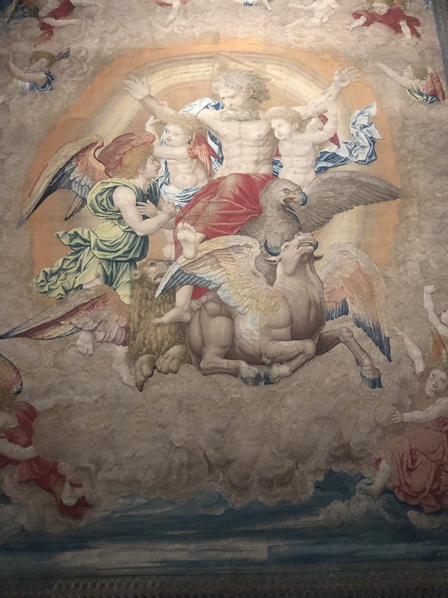 Benito_Navarret's tweet photo. Dios Padre #Raphaello museo nacional de artes decorativas el tapiz, maravilloso y @UffiziGalleries https://t.co/d3OfnOYYp4