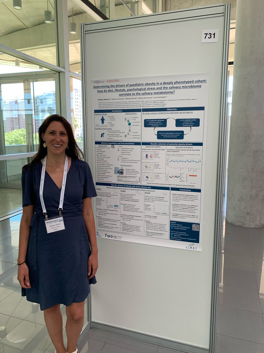 Lynn Vanhaecke (@ljvhaeck) on Twitter photo Second contribution of LIMET at #MetSoc2022 on #saliva #metabolomics to unravel the stress-obesity axis in our deeply phenotyped adolescent cohort ready to view! Have a chat with <a href="/WijnantKathleen/">Kathleen Wijnant</a> on her work at <a href="/ResearchUGent/">Ghent University Research</a> in collaboration with <a href="/uzgent/">UZ Gent</a> <a href="/MichelsNathalie/">Nathalie Michels</a> Second contribution of LIMET at #MetSoc2022 on #saliva #metabolomics to unravel the stress-obesity axis in our deeply phenotyped adolescent cohort ready to view! Have a chat with <a href="/WijnantKathleen/">Kathleen Wijnant</a> on her work at <a href="/ResearchUGent/">Ghent University Research</a> in collaboration with <a href="/uzgent/">UZ Gent</a> <a href="/MichelsNathalie/">Nathalie Michels</a>
