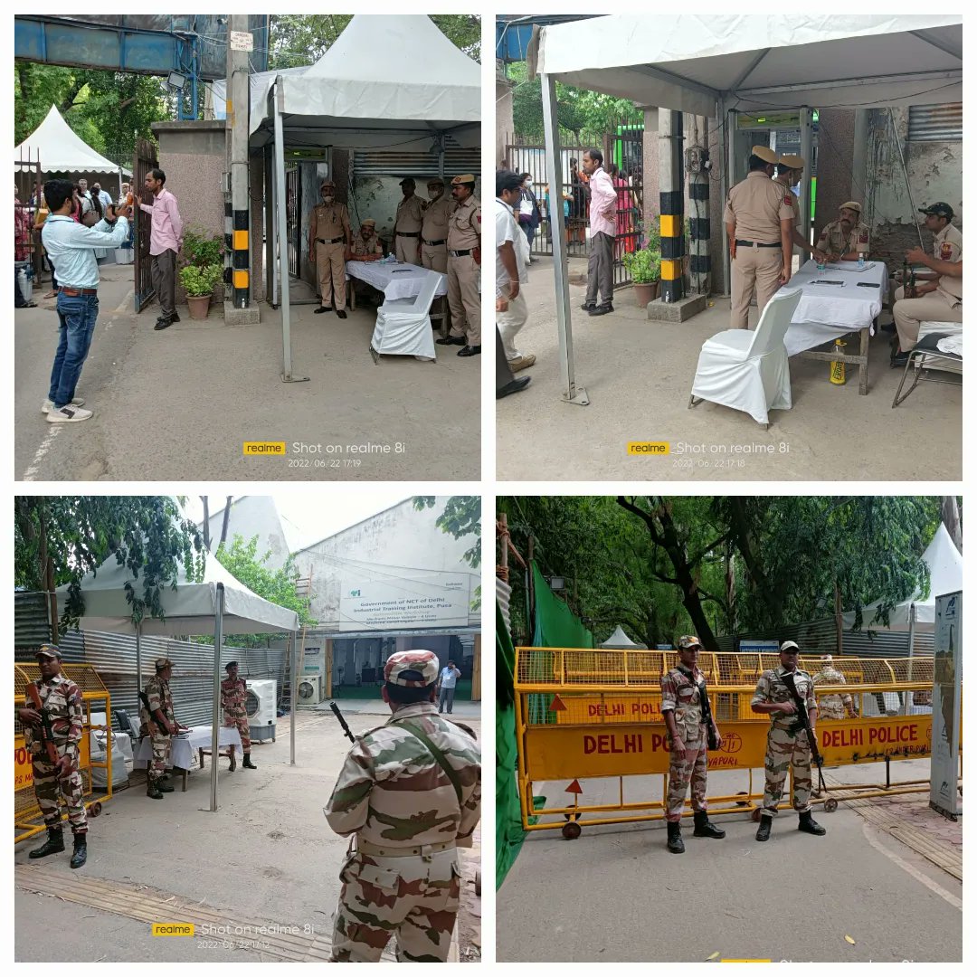 CeodelhiOffice's tweet photo. Movement of polling parties and security arrangements.Dispatch of Polling Parties @ecisveep #byeelection2022 #rajindernagar #dispatch #pollingparties #security #police #pairamilitryforce #onevotecounts #govote #pollday #chalovotekarehum #chalovoterbanehum #NoVoterToBeLeftBehind https://t.co/ztGhC9SCbG