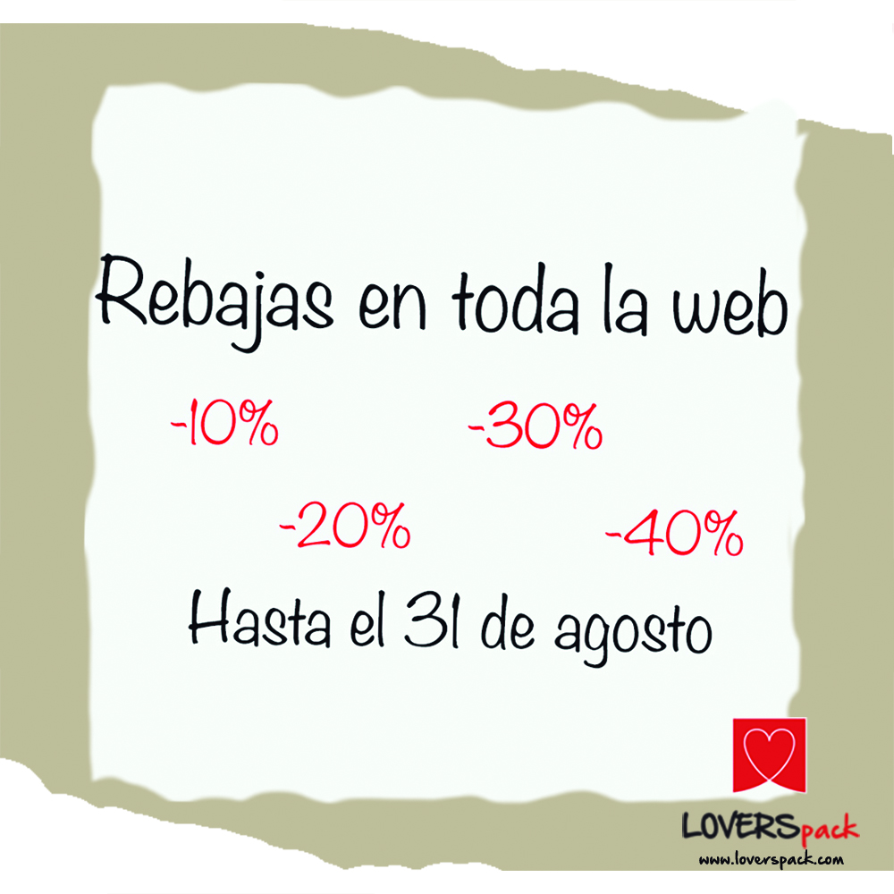 Lovers_pack's tweet photo. Empiezan las rebajas en la web, en https://t.co/685l4bGDD1 encontrarás todo lo necesario para sorprender a tu pareja con productos románticos, sensuales, recetas, playlist música y más… a precios sorprendentes hasta el 31 de agosto
#sexshop #tiendaerotica #rebajas #descuentos https://t.co/6MP9jxFl48