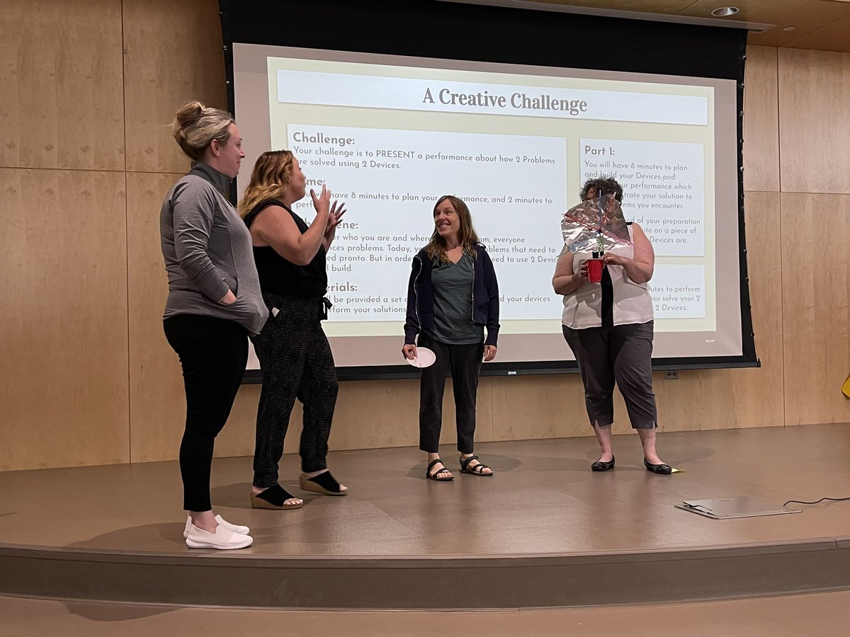 Look at that water collecting device from Team #7!  So much problem solving happening already. <a href="/MelrosePS/">MelrosePublicSchools</a> <a href="/MAcevedo_04/">Melanie Acevedo</a>