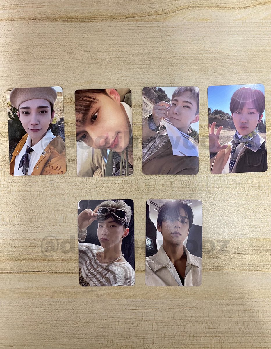doothewooz's tweet photo. WTT/🇲🇾 only

Seventeen Face The Sun PCs

Have: in pic
Want: refer to woozi template, circle marked only

🌸 trade with same version
🌸 on hand/ ready stock
🌸 strictly for trade only, I’ll not sell it 😊

DM if interested~ 

#pasarseventeen #pasarsvt https://t.co/aKuD0n1nuf