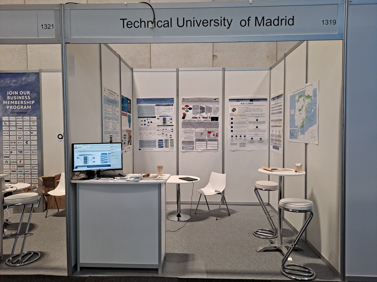 GINA de <a href="/aeroespacialUPM/">ETSIAE - UPM</a> se encuentra en el @WorldATM_now como todos los años!