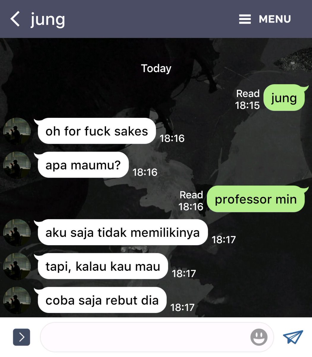 panarcane's tweet photo. killing me softly
; yoonkook one tweet au.

— what if i took him, jung?

cw // criminal case https://t.co/bhd3RWHsst