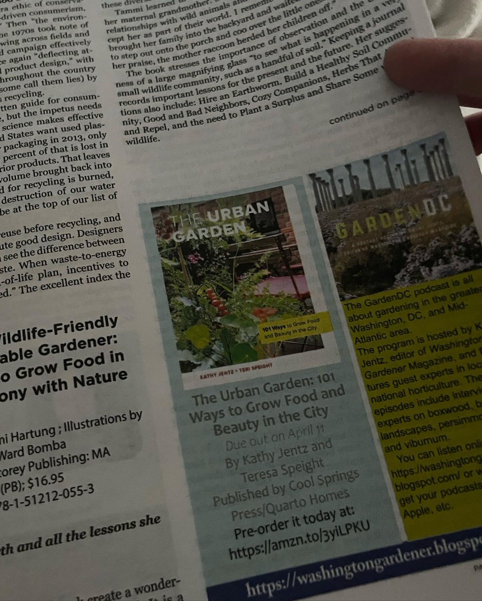 WDCGardener's tweet photo. Pick up a free copy of the new summer issue of Pathways Magazine at local #dmv health food stores, yoga studios, libraries, etc. or read it online. Inside is our article on healing and meditation gardens in the #dc area. #gardendc #dcgardens #pathwaysmagazine https://t.co/f3V2C4Pdp3