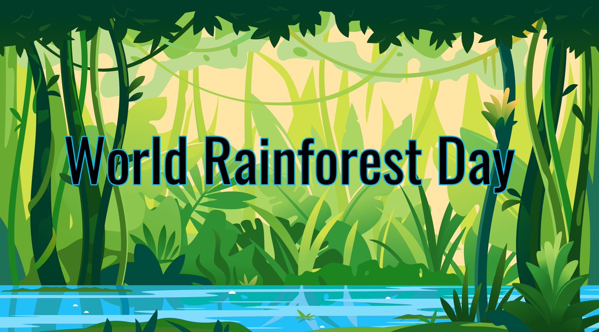 #WorldRainforestDay recognizes standing, healthy #forests as one of the most powerful and cost-effective #climatechange mitigation tools we have — and creates a global movement to protect and restore them. #EMT