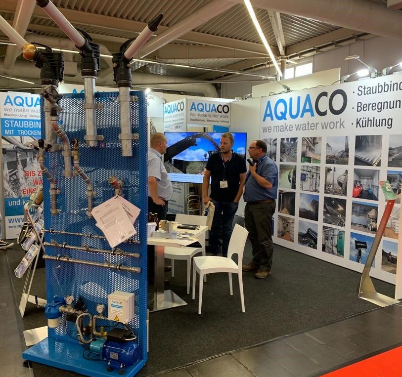 Vandaag en morgen staat Aquaco op de Solids &amp; Recycling beurs in Dortmund. Aquaco GmbH (stand S18/6) presenteert de nieuwste technieken voor het oplossen van stofbestrijdingsproblemen. Wil je ons bezoeken, vraag dan een toegangscode aan via info@aquaco.nl #stofbestrijding