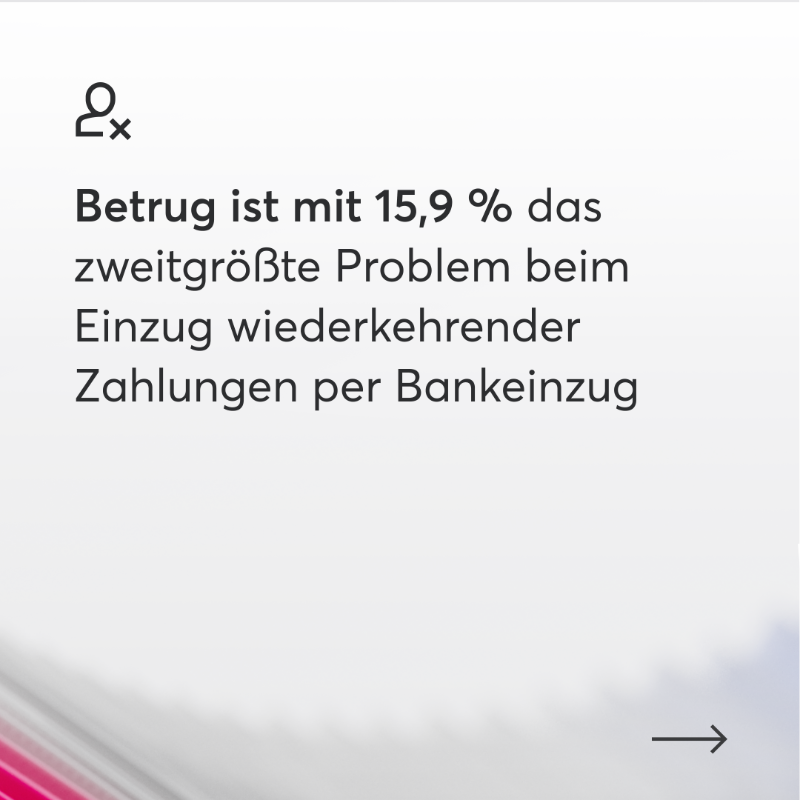 GoCardlessDE's tweet photo. #Zahlungsbetrug bekämpfen, ohne die #CustomerJourney zu beeinträchtigen? 🤔

Die Lösung: Verified Mandates auf Basis von #OpenBanking zur automatischen und sofortigen #Verifizierung von Kontoinformationen bei der Erstellung eines Lastschriftmandats. 🙌