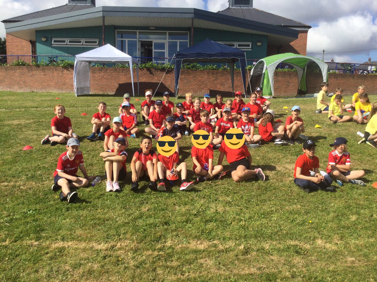 MickleTraffSch's tweet photo. Manor, Plemstall, Trafford and Gowy have had an amazing Sports Day. Huge thanks to the team for helping it run smoothly, the children for giving it their all and the PTA for keeping everyone refreshed! https://t.co/tBM3qHb1ka