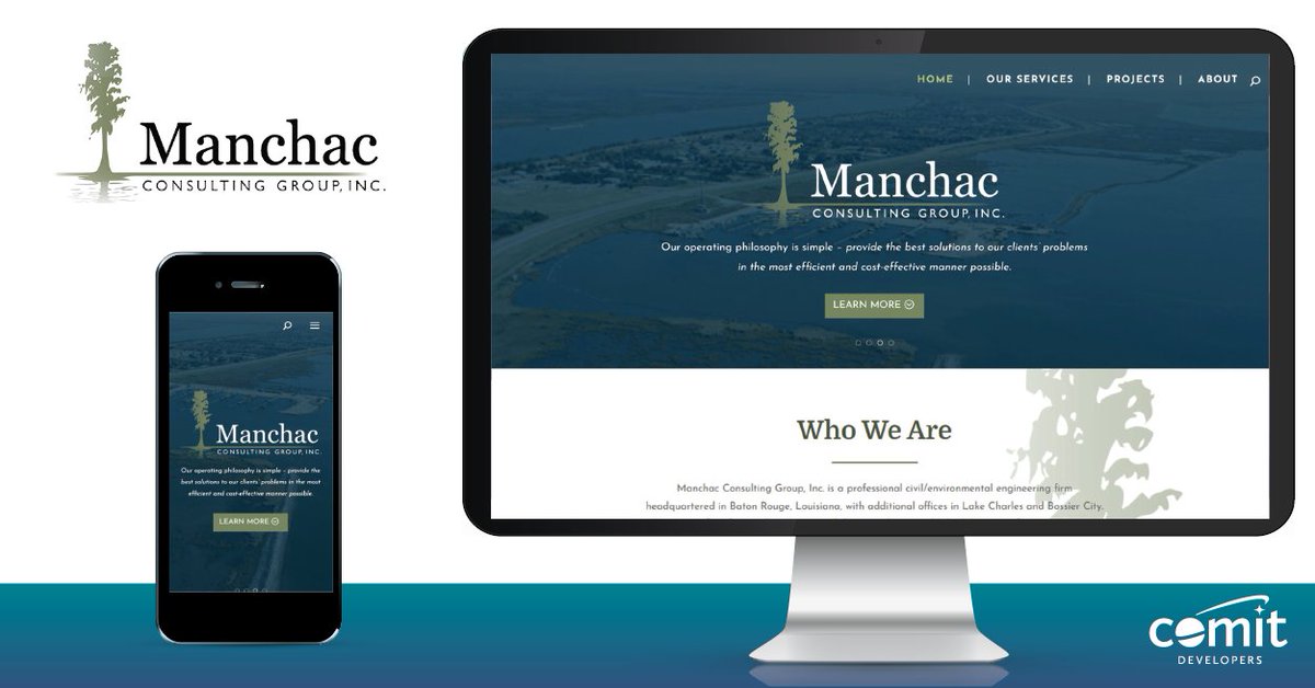 ComitDevelopers's tweet image. They specialize in infrastructure—we specialize in site structure. 👷‍♂️

The #ManchacGroup now has a Comit-secured site under their belt coming in on-time and on-budget!

Check out our redesign: loom.ly/bGfHEB0
.
.
.
#comit #comitdevelopers #webdesign #webdev