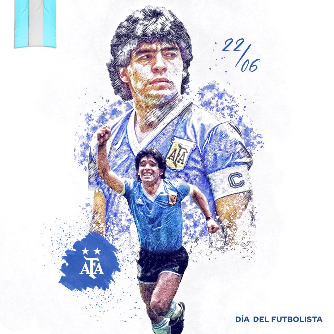 nacionalismo Razón marco AFA on Twitter: "#Efemérides 🧐 En homenaje al segundo gol de Diego # Maradona a los ingleses en México 86, hoy se celebra el Día del Futbolista  Argentino 🇦🇷 ⚽ 📝 https://t.co/Z92tx5wcfg https://t.co/8gu6bRZLxT" /