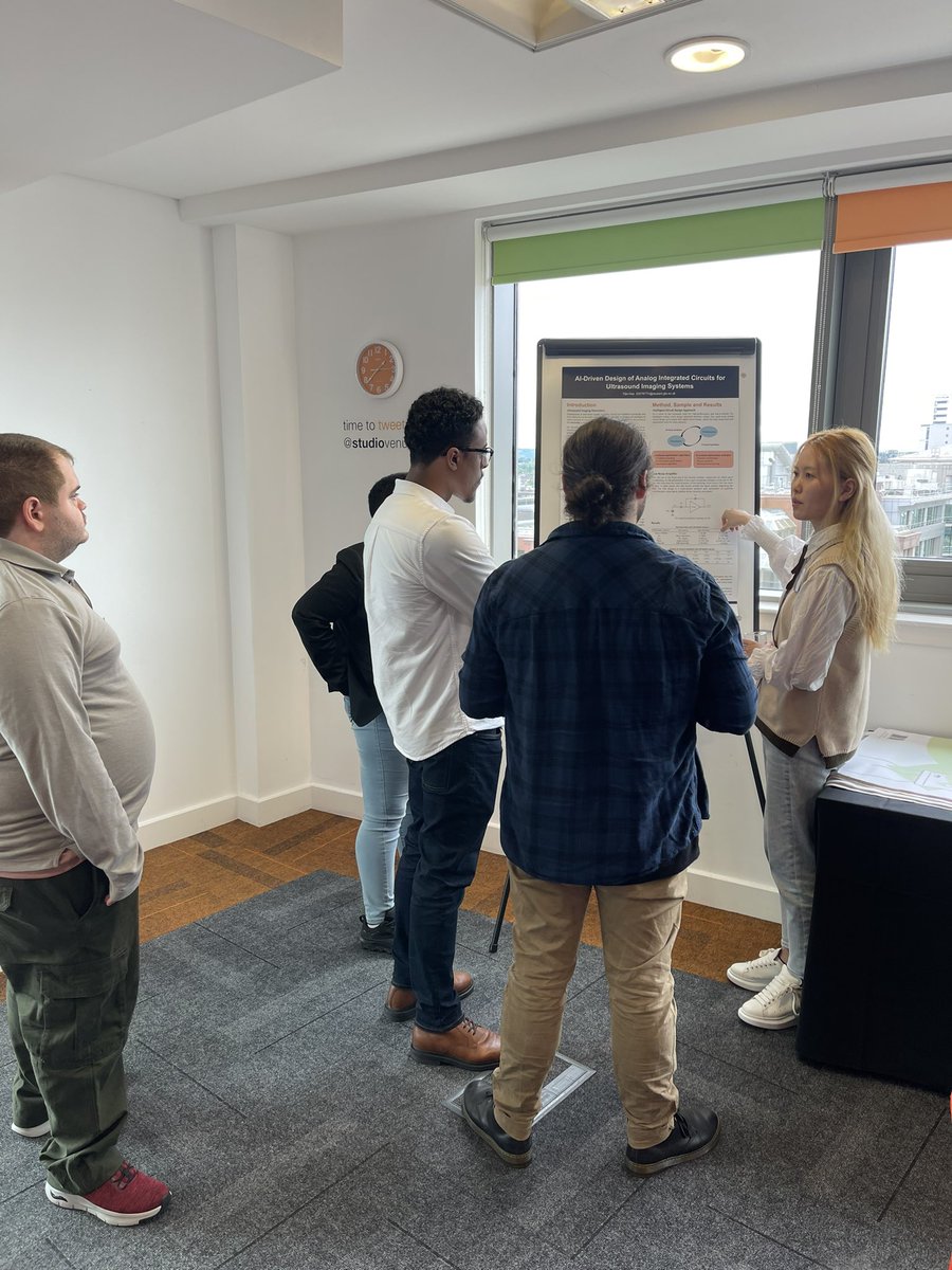 FUSE CDT: Future Ultrasonic Engineering (@fusecdt) on Twitter photo Poster Session for cohort 3 presenting their taught year case study projects, opening up loads of ideas and discussions! <a href="/ElmergueGermano/">Elmergue Germano</a> , <a href="/PiyaDiva/">Priyanka Dhiwa (She/Her)</a>, Yijia Hao and Kodia Qian ! ! #FUSE2022 #ultrasound Poster Session for cohort 3 presenting their taught year case study projects, opening up loads of ideas and discussions! <a href="/ElmergueGermano/">Elmergue Germano</a> , <a href="/PiyaDiva/">Priyanka Dhiwa (She/Her)</a>, Yijia Hao and Kodia Qian ! ! #FUSE2022 #ultrasound