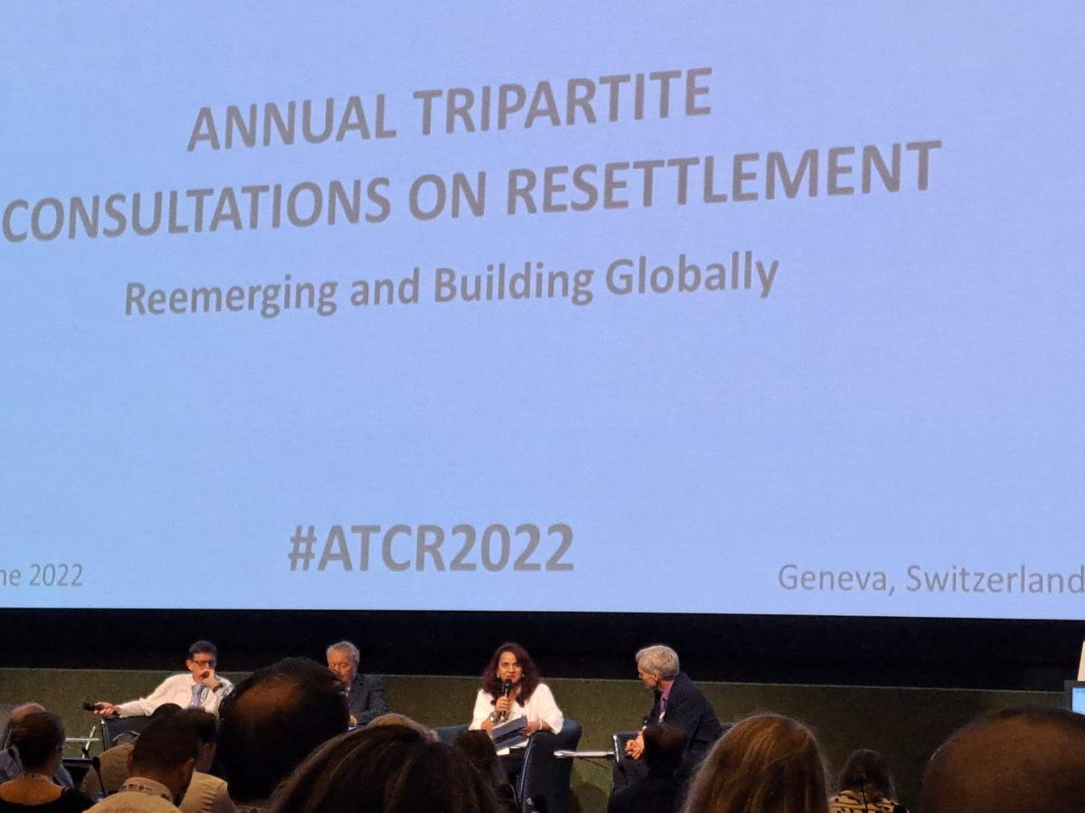 It was a privilege to present work of reform committee of Consultation on Resettlement at #ATCR2022 ensuring inclusive salution for all #nothingaboutuswithoutus