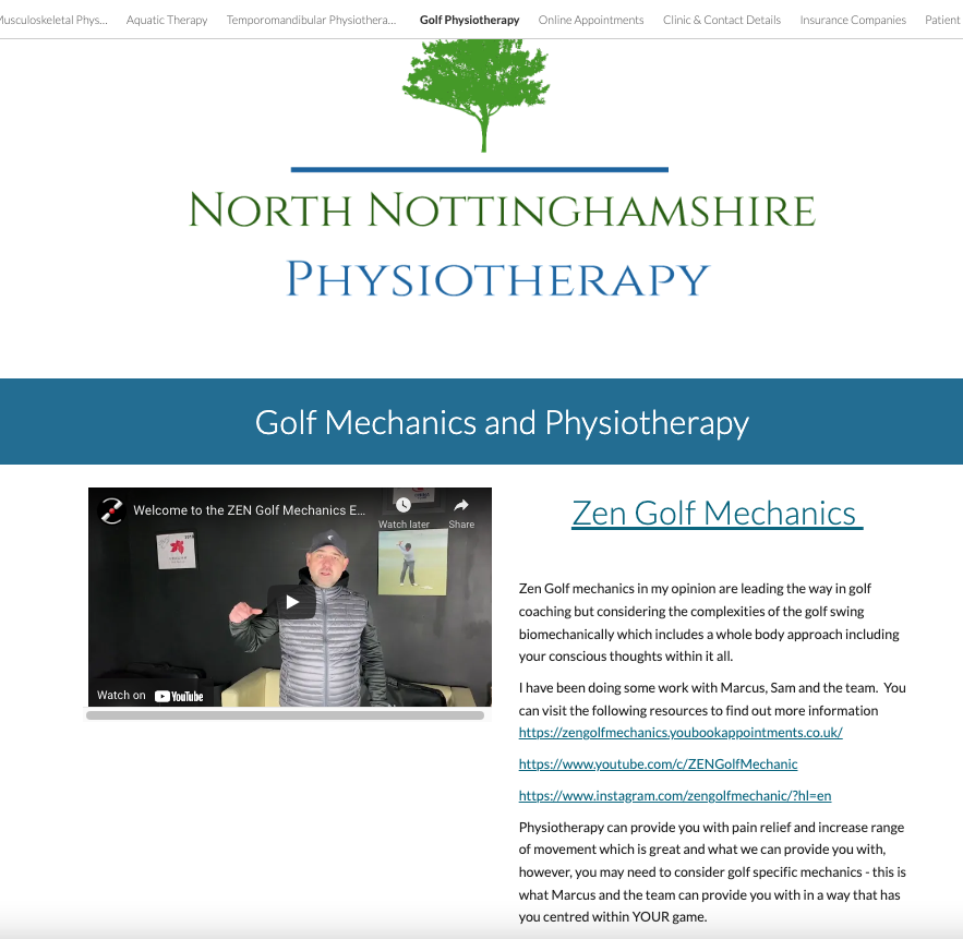 jameshinchcliff's tweet photo. Just added a webpage (https://t.co/j7mFOArH8b) highlighting the great work @marcusbellgolfpro @zengolfmechanic @zen_golf_coach are doing for golf coaching! 👍🏌🏌️‍♂️🏌️‍♀️ https://t.co/sX3E7zFQyf