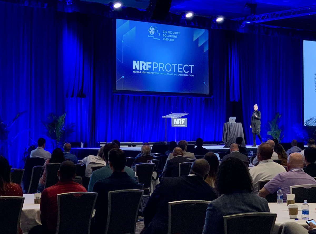 SarahNRand's tweet photo. “You don’t tell people you are in charge, you show people you are in charge.” Evy Poumpouras, Former Special Agent and Polygraph Examiner for the United States Secret Service #NRFPROTECT https://t.co/2uwjlLaeFa