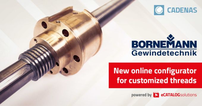 nittinpatil's tweet image. Bornemann Introduces Online Configurator for Lead Screws Powered by CADENAS’ eCATALOGsolutions
 dailycadcam.com/cad_cam_cae_de… via @dailycadcam 

@CADENAS_DE @CADENAS_COM #eCATALOGsolutions #OnlineConfigurator #3DCADModels  #LeadScrews #BornemannGewindetechnik #CustomizedThreads