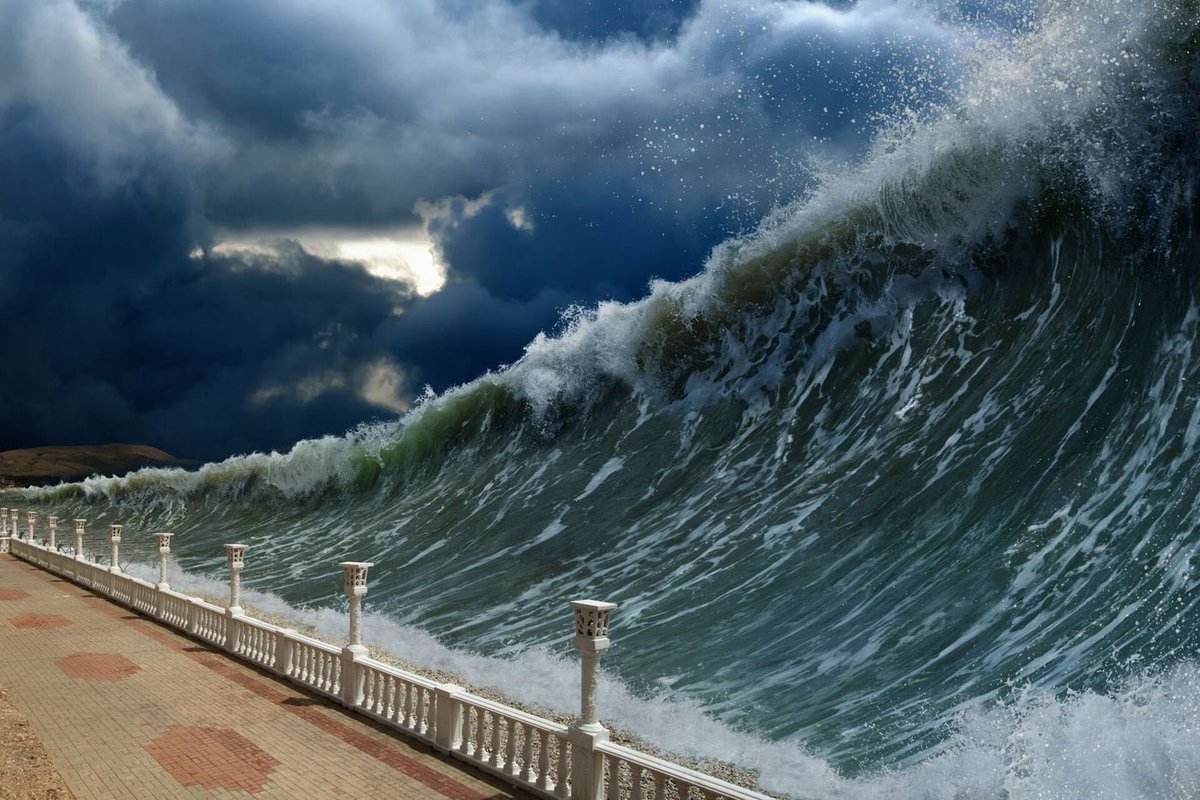 🌊 FLASH I D´après l’UNESCO, un #tsunami frappera les côtes de la #Méditerranée dans les 30 prochaines années, avec un risque très proche de 100%. 

(UNESCO) #Catastrophe