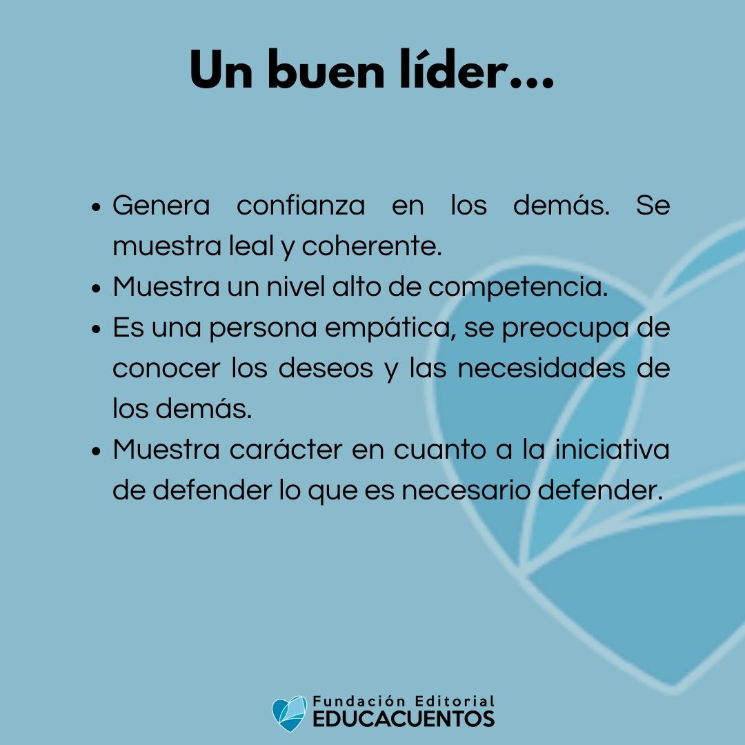 EducacuentosOrg's tweet photo. ¿Conoces a alguien que sea honesto, te inspire, te de #confianza y sea un referente para ti? Seguro que ya tienes su imagen en la cabeza.
Todos tenemos el potencial para convertirnos en #líder: podemos aprender a ser más empáticos, a controlar nuestras emociones, #oratoria... https://t.co/MpAVRbib38