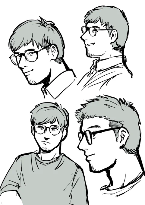 筆慣らしで描いてたのをまとめました。 