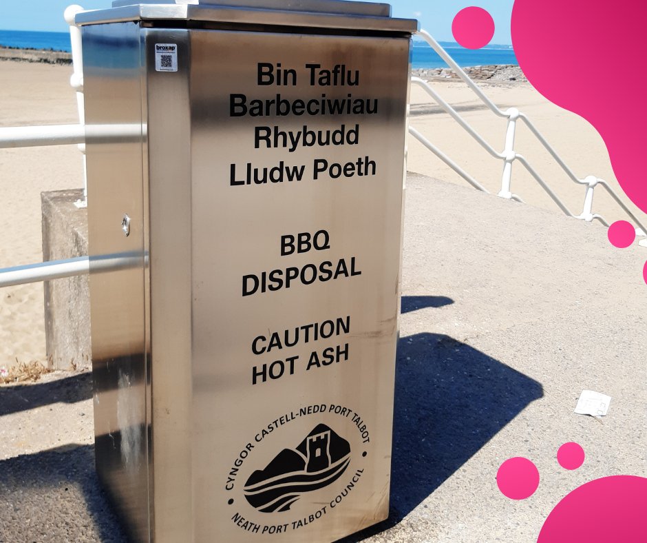 Neath Port Talbot Council (@nptcouncil) on Twitter photo Heading to Aberavon beach this weekend? To enable the safe disposal of barbecues, including hot coals, we have installed four fire proof barbecue bins along Aberavon Beach funded by a <a href="/Keep_Wales_Tidy/">Keep Wales Tidy</a> grant. Please look out for the new barbecue bins! #CaruCymru Heading to Aberavon beach this weekend? To enable the safe disposal of barbecues, including hot coals, we have installed four fire proof barbecue bins along Aberavon Beach funded by a <a href="/Keep_Wales_Tidy/">Keep Wales Tidy</a> grant. Please look out for the new barbecue bins! #CaruCymru