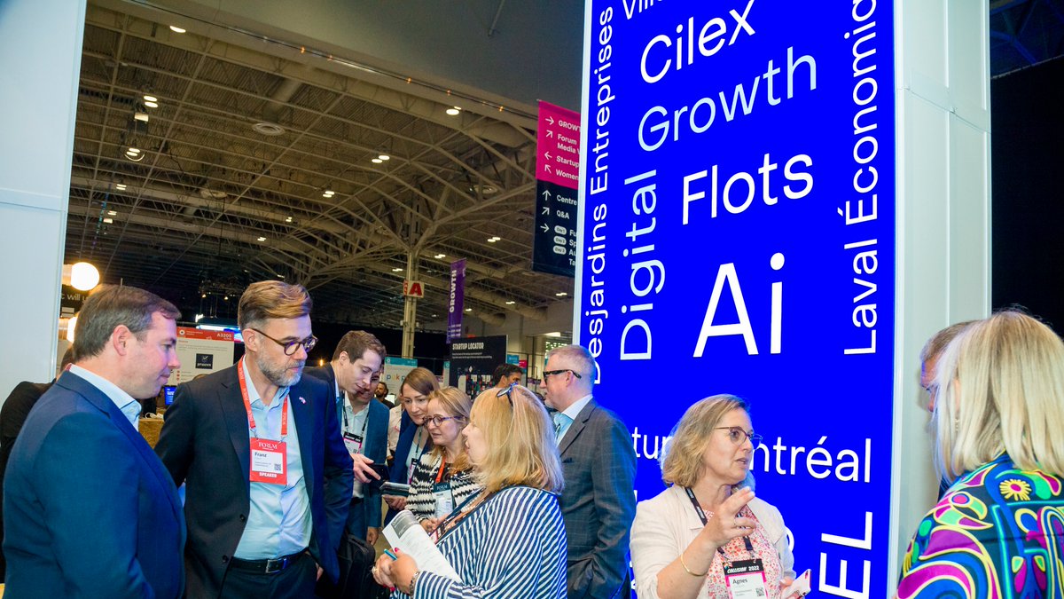 ccluxembourg's tweet photo. #LUinCANADA
🇨🇦🇱🇺 The Lux. delegation was given free access to @CollisionHQ, a global tech conference where startups and national pavilions come together for thematic stages and inspirational keynote speakers. A networking coffee with Quebec startups was also part of the program. https://t.co/XIDhnubDeH