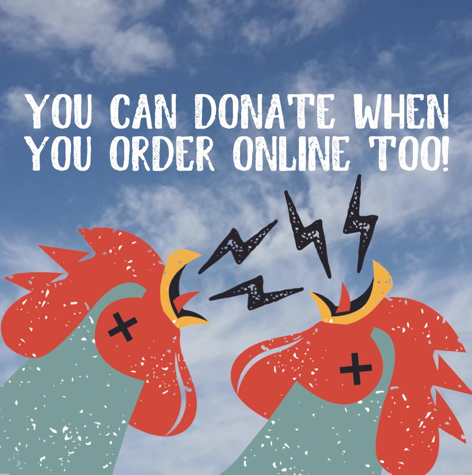You can get in on our fundraising action for our local Boys &amp; Girls Clubs when you order online too! 🙌 #howlinwillys