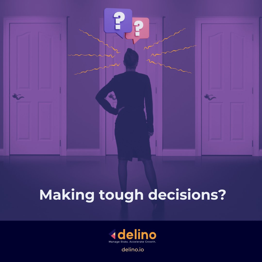 Making tough decisions is a constant struggle in business. Don’t face it alone. 
Delino provides insights to help you make decisions during contract reviews. Let us help. hubs.ly/Q01fbvVM0

#riskmanagement #contractreview #smb