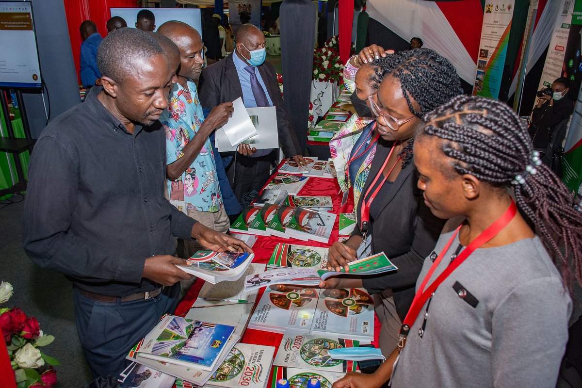 KenyaVision2030's tweet photo. Kenya joins the rest of the Africa Union Member States to mark and appreciate the work of public service and its contribution to Socio-economic development on The 2022 Africa Public Service Week #APSW which is currently ongoing at @KICC_kenya. https://t.co/Cf3H2Jwtvq