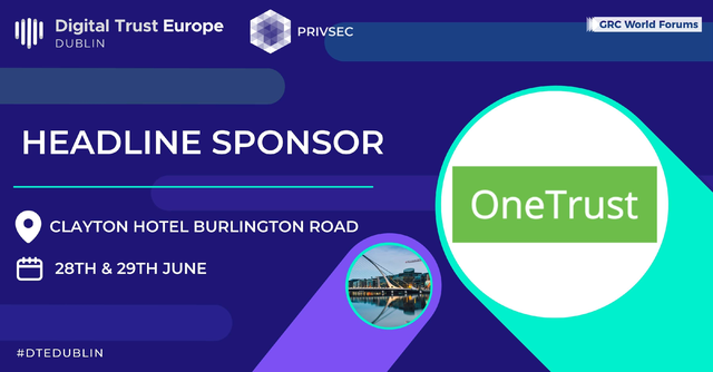 RISK_events's tweet photo. 📢 We’re delighted to announce @OneTrust as our headline Sponsor for #PrivSec World Forum Dublin at Digital Trust Europe on 28-29 June
Meet OneTrust & thousands of industry professionals at #PrivSecWF Dublin: https://t.co/4A0EnJt5Fb
#Privacy #Security #DataProtection #DTEDublin https://t.co/SD1In4SX9m
