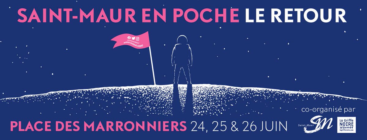 Le salon #SaintMaurEnPoche fait son retour du 23 au 26 juin !
✍️ Les auteurs Folio présents en dédicace: 
<a href="/tommasomelilli/">tommaso melilli</a>, L’écume des pâtes 
Pauline Guéna, Une année à la PJ
@tomcant, Requiem pour une république
Marie Sizun, La maison de Bretagne

Infos : saint-maur.com/actualites/act…