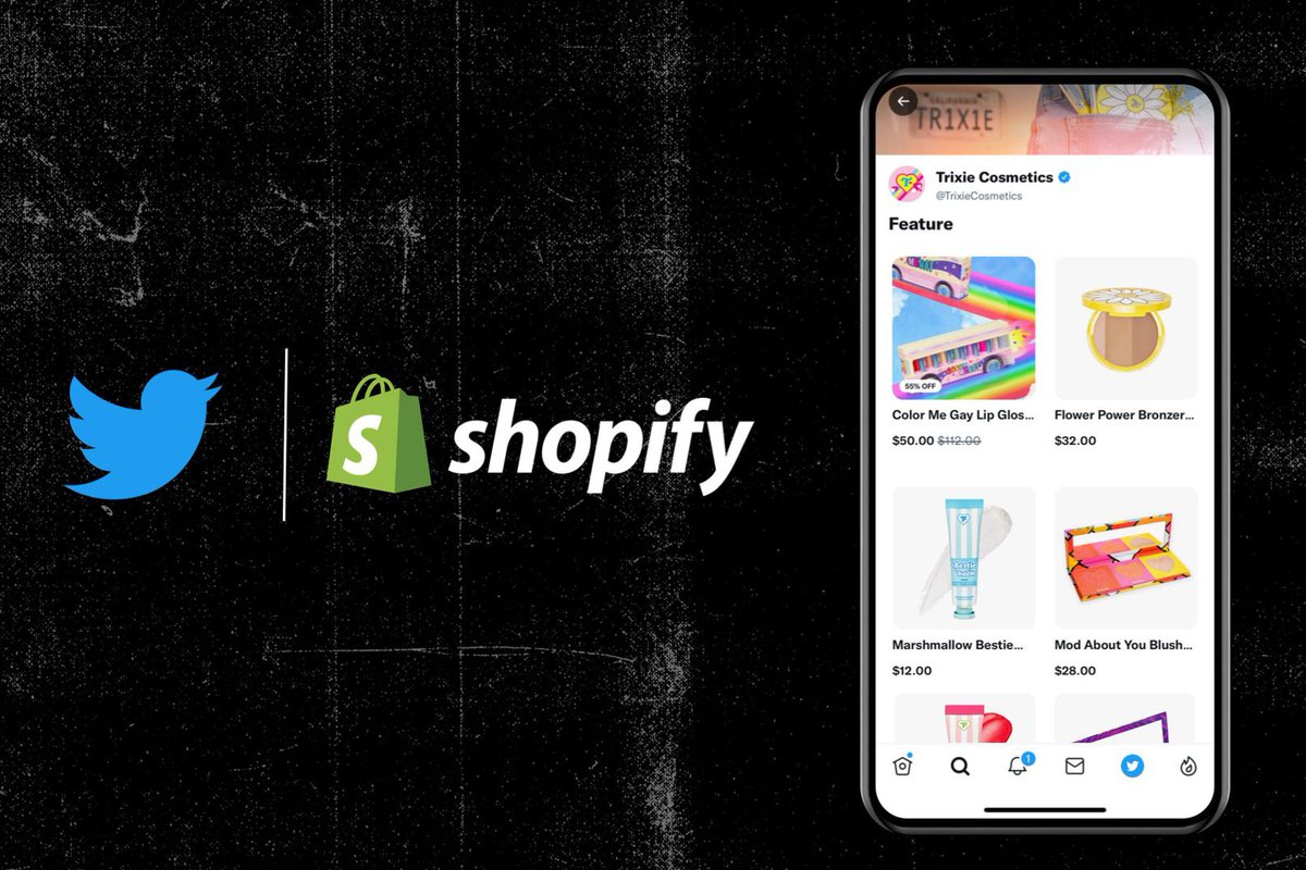 shotasato_nsw's tweet photo. TwitterがShopifyとの提携を発表。

Shopifyの販売チャネルにTwitterが追加され、マーチャントは商品カタログをTwitterに同期して50商品までTwitterプロフィールに掲載できる。米国から。
https://t.co/W7A5uCagfP https://t.co/72QIRNGzI0