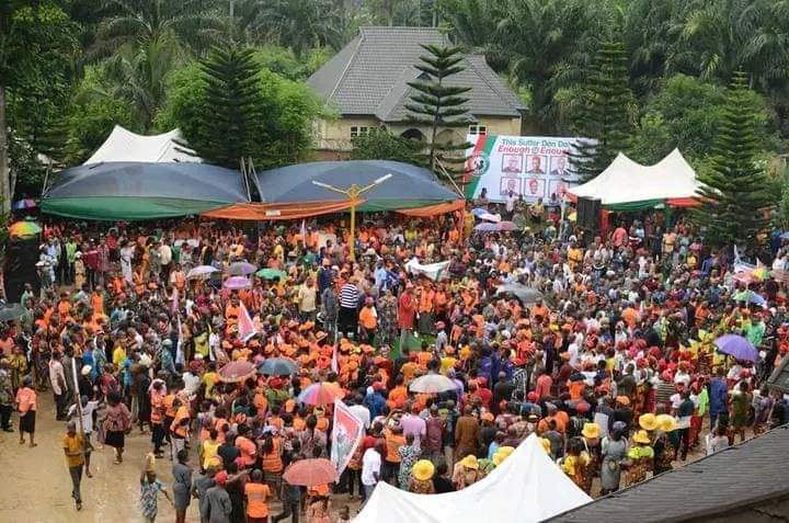 Labour party rally in Isiala Ngwa, Abia State.

#PeterObi4President