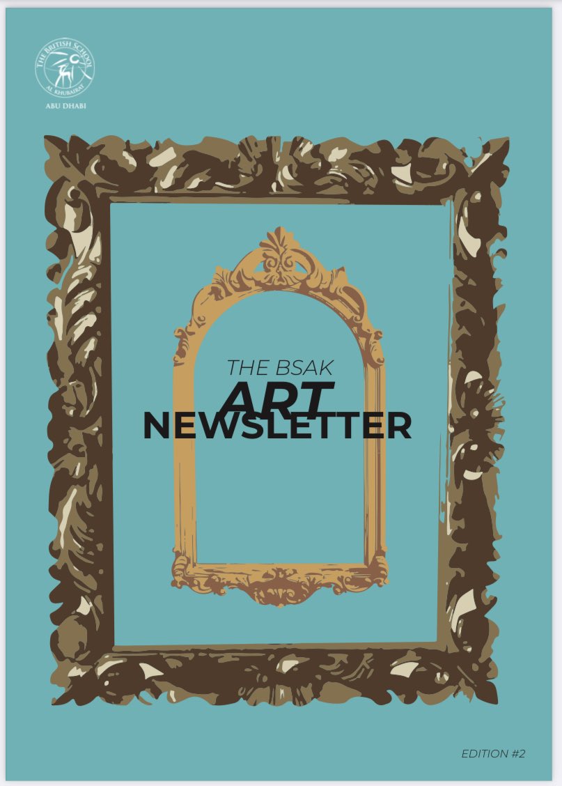 Welcome to the 2nd Edition of our BSAK Art Newsletter (Link below). An entirely student led publication.This edition’s prime focus is ‘Self Referentiality’. Very well done to our Art Ambassador team on this edition. 
bit.ly/3bj1HqM
<a href="/BSAKart/">BSAK Art</a> <a href="/BSAKAbuDhabi/">BSAK Abu Dhabi</a>