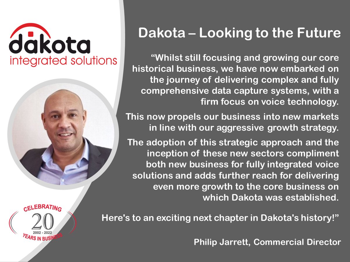 Yesterday was an exciting day celebrating our 20th Anniversary...but what does the future hold? Our Commercial Director Philip Jarrett shares his thoughts.....

#future #thefutureisbright