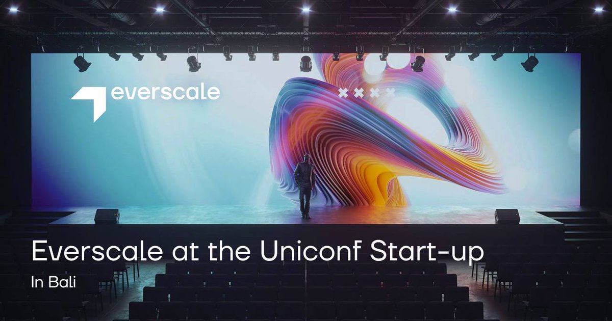 Everscale_net's tweet photo. Bali is at the center of our attention! The UNICONF STARTUP conference took place there on June 15 📍

Everscale was represented by @MarkFel44665444  Feldman, our ambassador 💪

The event brought together investors, the founders and CEOs of international projects 🚀 https://t.co/khsswdtEYQ