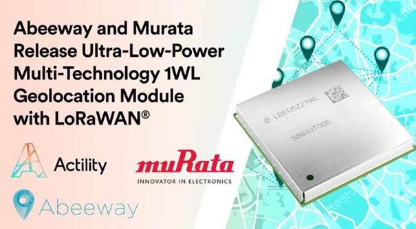 New launch: Abeeway #LoRaWAN Geolocation Module, the ideal platform for multifunctional #IoT asset #tracking, co-developed by @MurataEurope integrating leading-edge technology from @SemtechCorp and @ST_World bit.ly/3n7PDet